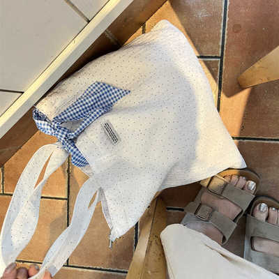 大容量质感时尚可爱甜美帆布包