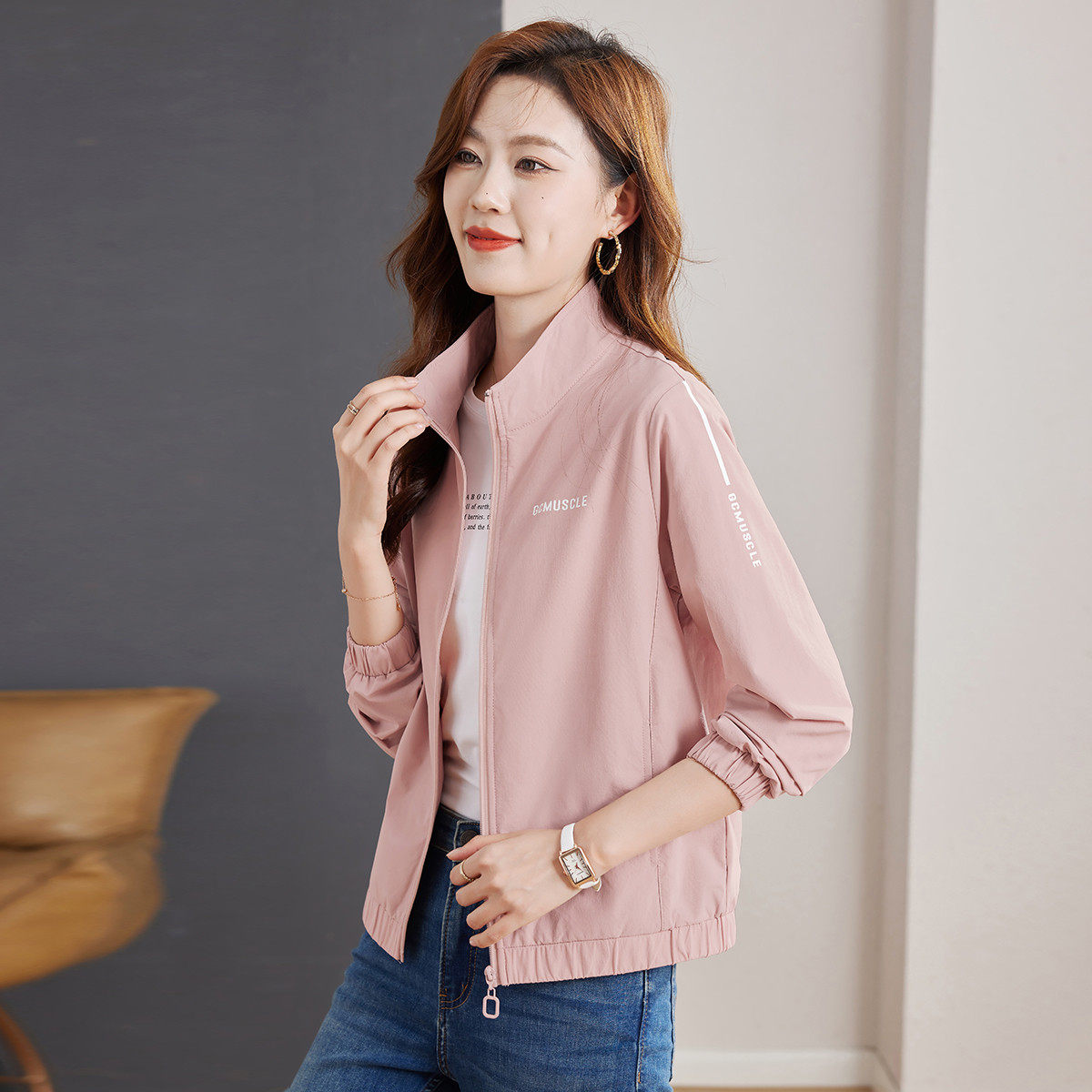 小个子空调衫上衣2026春夏季新款户外防晒衣法式薄款外套女开衫