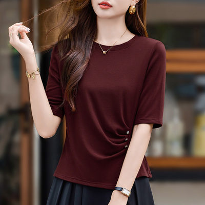 2025年秋季新款简约百搭T恤