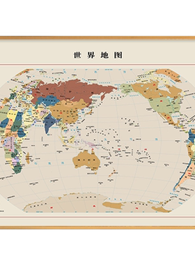 创意中国城市地图客厅