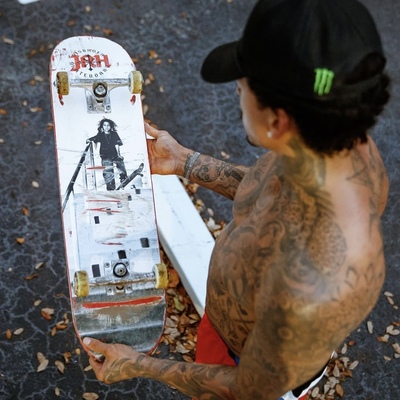 Nyjah同款Disorder专业滑板