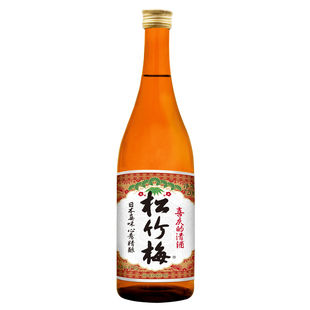 保质期到24年8月15日 临期 日本品牌 松竹梅清酒720ml 精米68%