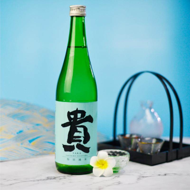 日本原装进口清酒 贵特别纯米清酒720ml 精米步合60% 低度米酒