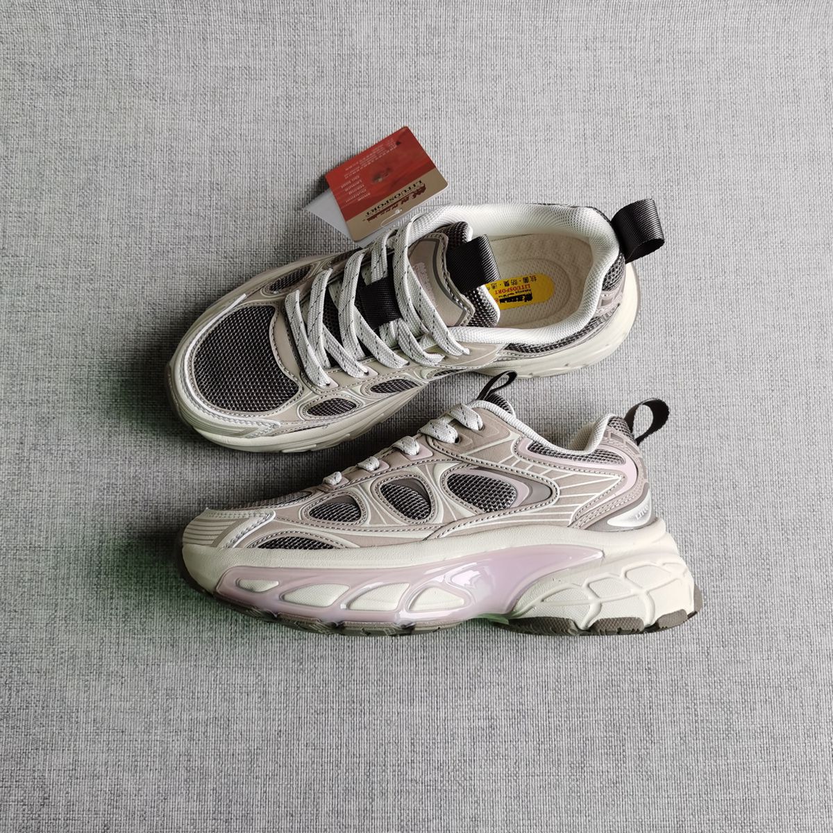 撤柜女鞋厚底增高百搭休闲鞋网面透气软底轻便足弓支撑夏季老爹鞋