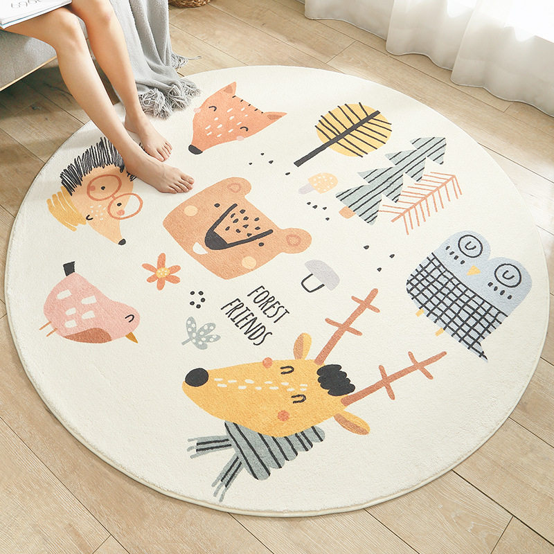 Northern Europe carpet bedroom a living room circular lovely girl Room Bedside blanket tea table sofa Tatami Mat Blanketin the Home Fabric , Carpet  category - from Buy2taobao.com to provide professional Taobao agent buy service