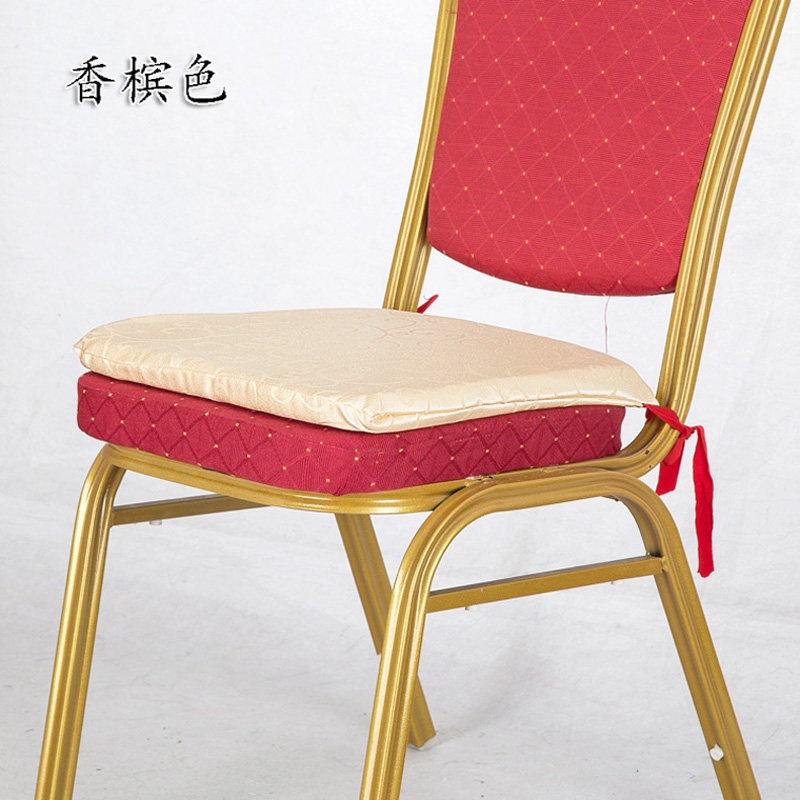 定做酒店海绵垫餐厅餐椅套椅垫饭店高密度海绵坐垫加厚椅子垫3cm