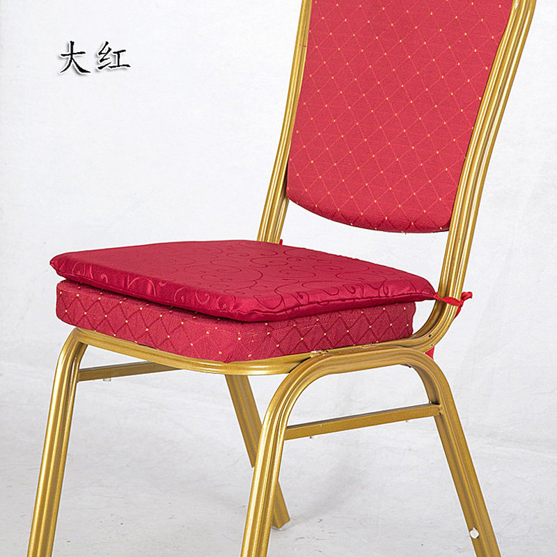 定做酒店海绵垫餐厅餐椅套椅垫饭店高密度海绵坐垫加厚椅子垫3cm