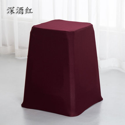 弹力凳子套罩牛津套脚塑料凳罩木头家用客厅四脚凳套饭店餐厅酒店