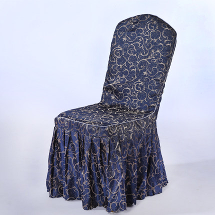 定做加扣酒店椅套餐厅宴会椅子套饭店餐椅套凳子套罩座椅套批发