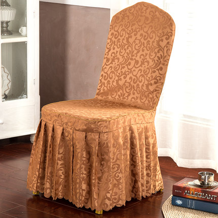 定做批发酒店椅套连体饭店椅子套餐厅宴会餐椅套婚庆婚宴凳子套罩