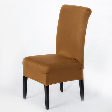 弹力椅套连体餐椅套酒店椅子套座椅套布艺饭店餐厅家用凳子套罩