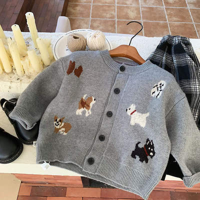 卡通普通春秋否男女针织衫卡通