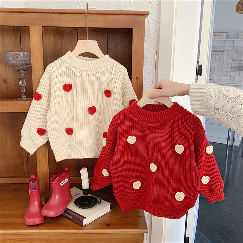 2025年秋冬季新款女童毛衣