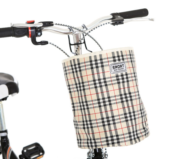 Panier pour vélo en toile - Ref 2258452 Image 1