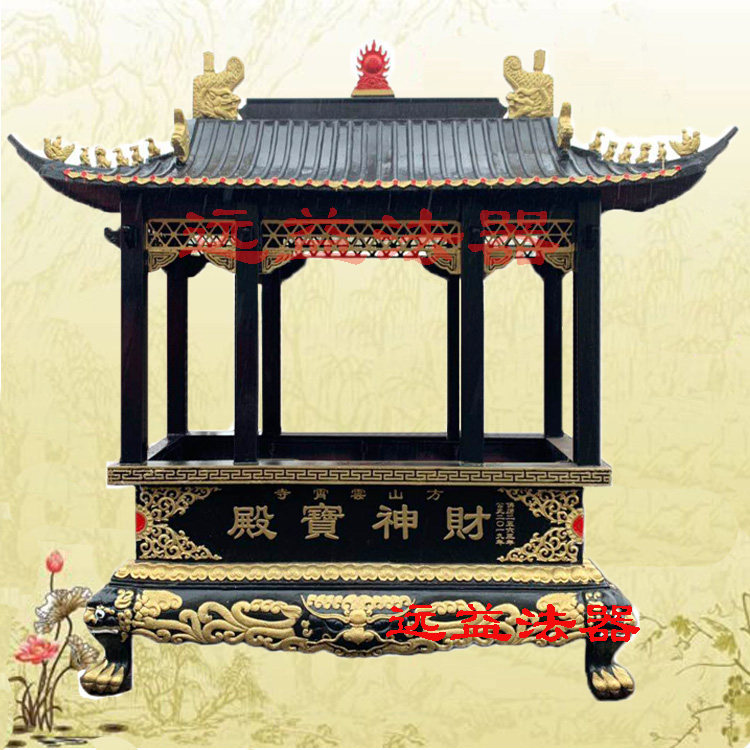 铸铁供桌长方形八龙柱香炉大型带盖香炉生铁香炉可定制黄铜材质,特色手工艺,佛教工艺品,淘宝优惠券,粉丝福利购,淘宝优惠卷