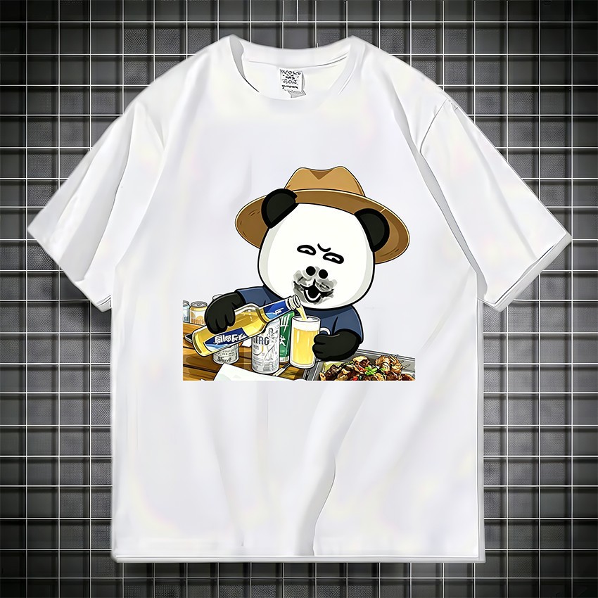 可惜我不是虾仁短袖T恤沙雕动漫网红衣服爆款百搭个性定制半袖t恤