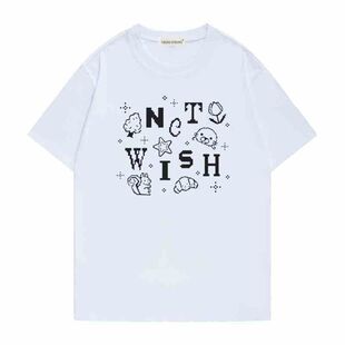 打底衫 NCT T恤女学生新款 周边短袖 上衣小众 WISH得能勇志yushi同款