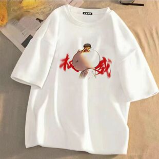 权威夏目友人帐T恤夏季猫咪老师贵志动漫二次元短袖t上衣男女儿童