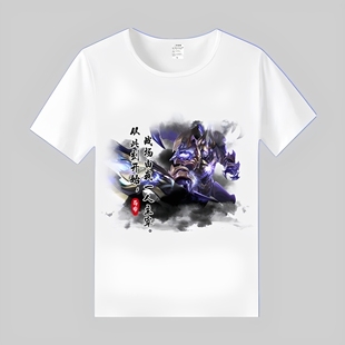 潮流定制上衣服 t恤男女学生王者荣耀游戏皮肤T恤夏季 2025新款 短袖