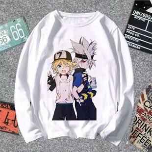 凹凸世界潮流t恤动漫周边男女长袖T恤学生秋冬新款宽松圆领上衣服