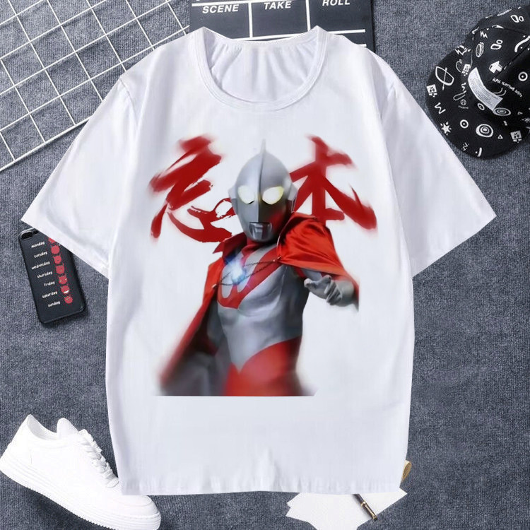奥特曼贝利亚大帝印花T恤