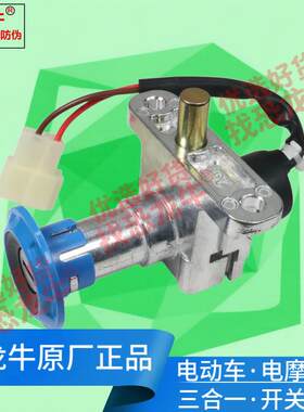 电瓶车锁电源锁适用雅迪爱玛台铃电瓶车锁电动车套锁巧格小龟尚领