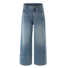 NOT UGLY店铺叁佰TTBRO新品潮流时尚直筒牛仔裤潮流宽松休闲裤子