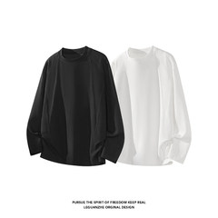 NOT UGLY店铺叁佰TTBRO新品田尼克工作室潮流时尚大码圆领拼接T恤