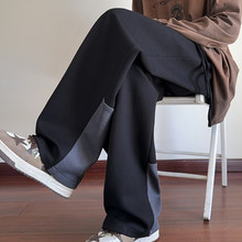 tachiism店2024新品韩版时尚青少年个性潮流直筒F2CE休闲卫裤