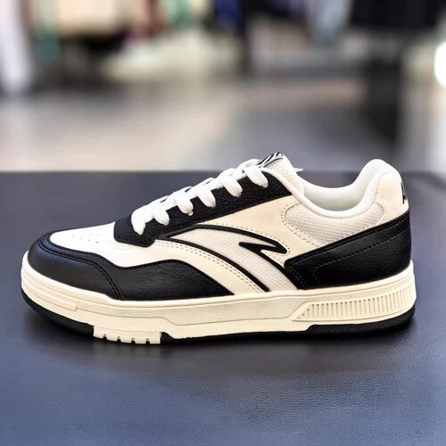 安踏百川丨经典低帮板鞋女四季新款透气舒适运动鞋122528012