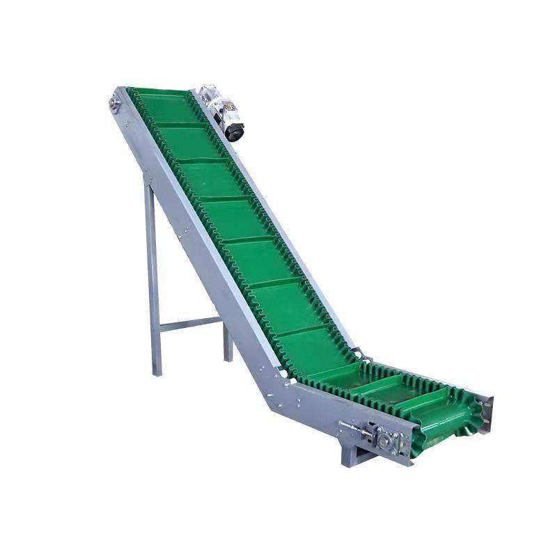 茶叶上料输送机食品颗粒运输机小型爬坡皮带提升机