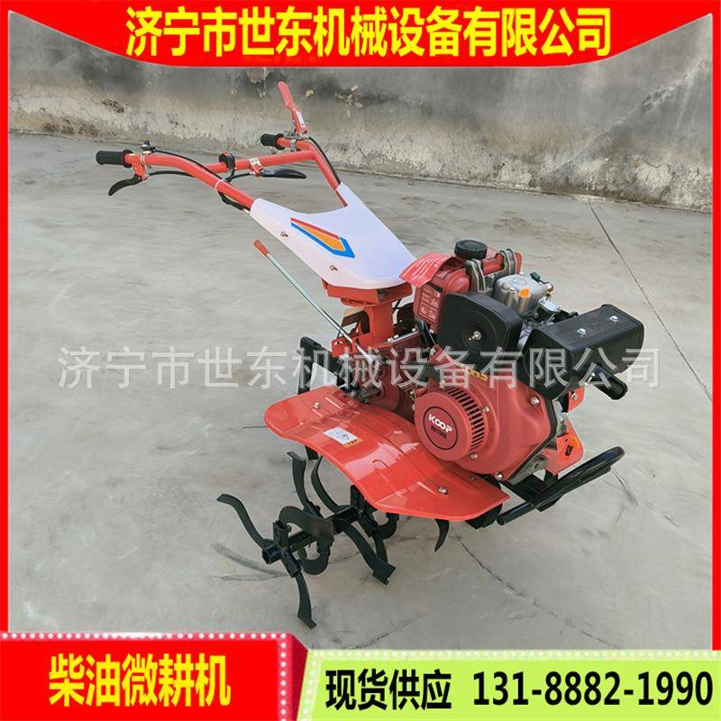 农林翻耕柴油耕耘机开沟微耕机果园开荒手扶式汽油旋耕机厂家