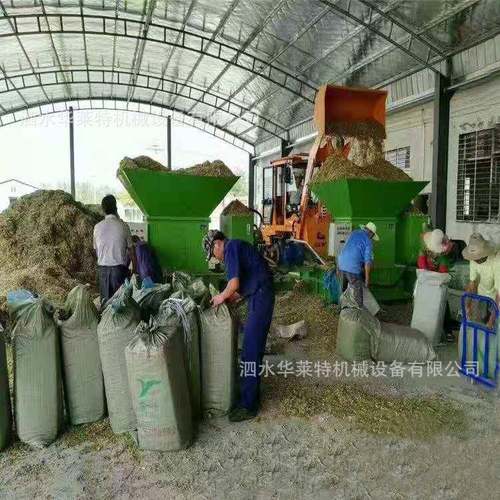 小麦青储打包机卧式青贮玉米秸秆打捆装袋机液压牧草甜象草压块机