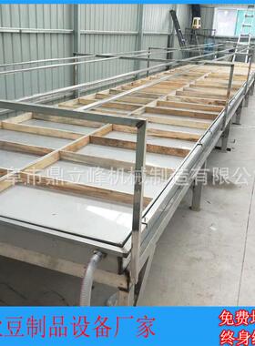 大型商用腐竹设备生产线不锈钢圆形豆油皮机福建地区厂家