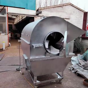 油茶饼豆饼破碎机 电加热瓜子大豆芝麻翻炒机视频 煤炭加热炒货机