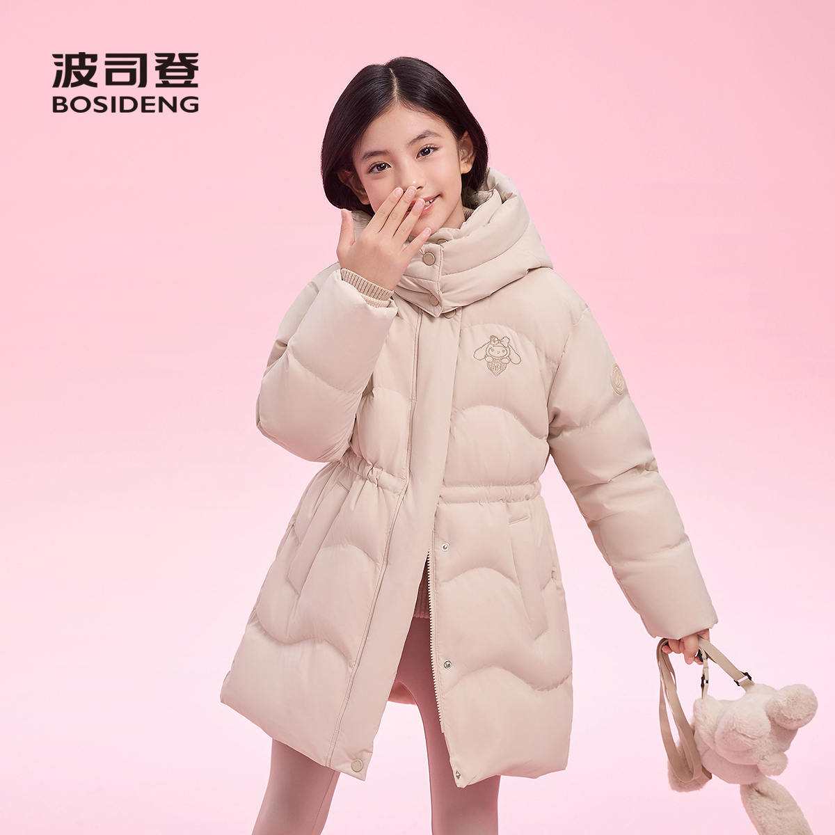 波司登卡通印花羽绒服