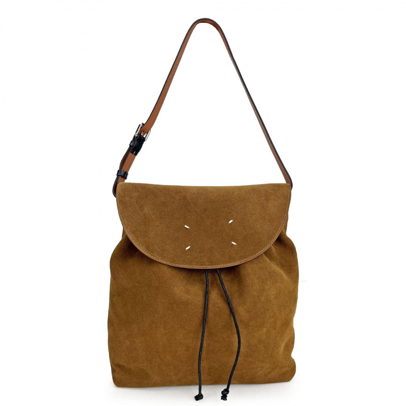 小众设计高级百搭磨砂牛皮单肩腋