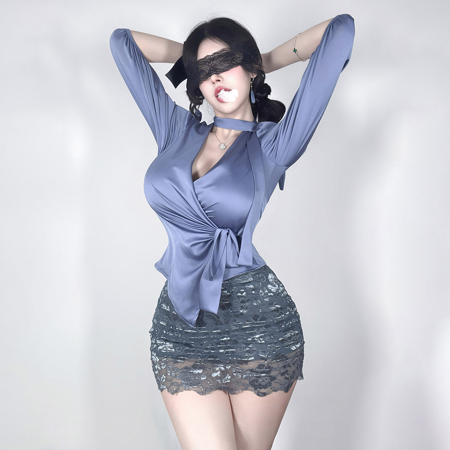霏慕美丽新世界禁欲秘书套装女图片