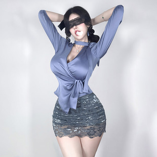 霏慕美丽新世界禁欲秘书套装女2026夏季裙子独特清纯系松弛感ootd