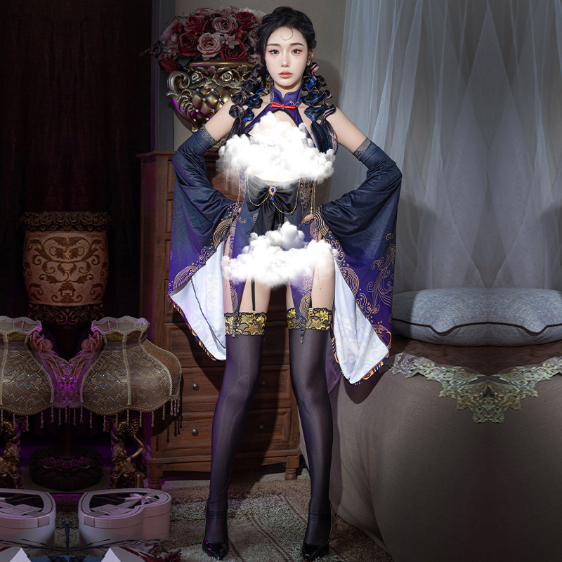 俏予醉神秘半透舞蹈服装舞台演出