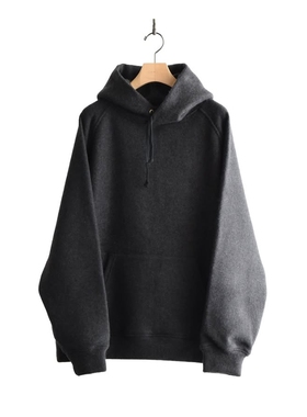 COMOLI wool felt parka 25AW 羊毛毡宽松帽衫