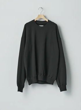 ssstein Cotton Cashmere Sweat LS 26SS 棉羊绒混纺宽松圆领卫衣