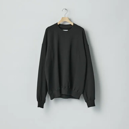 ssstein Cotton Cashmere Sweat LS 26SS 棉羊绒混纺宽松圆领卫衣