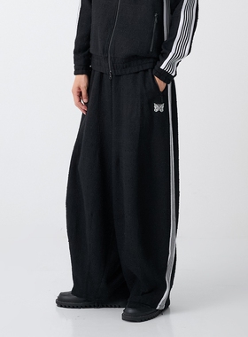 NEEDLES × THE TOKYO H.D. Track Pant 26SS 斜纹软呢宽松长裤