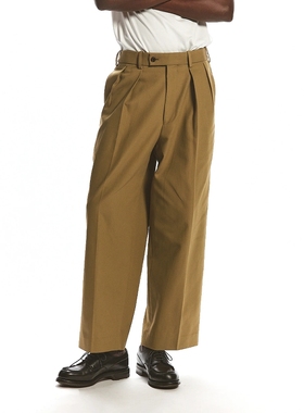 MARKAWARE CLOTH DOUBLE PLEATED TROUSERS 25SS 双褶宽松西装裤