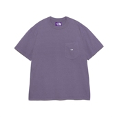 北面紫标日产美棉口袋刺绣宽松短袖 TNF T恤 Tee 25SS 7oz Pocket