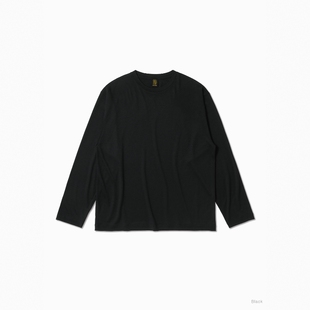 BATONER WOOL LONG SLEEVE T-SHIRT 26AW 定番极细羊毛长袖T恤