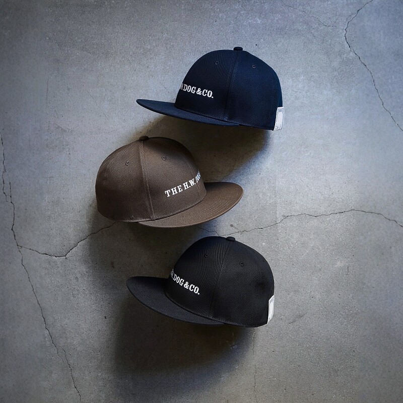 THEH.W.DOG&CO.斜纹刺绣棒球帽