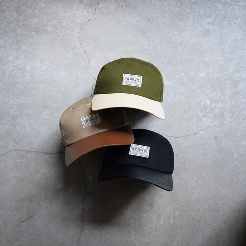 THEH.W.DOG&CO.皮革刺绣棒球帽