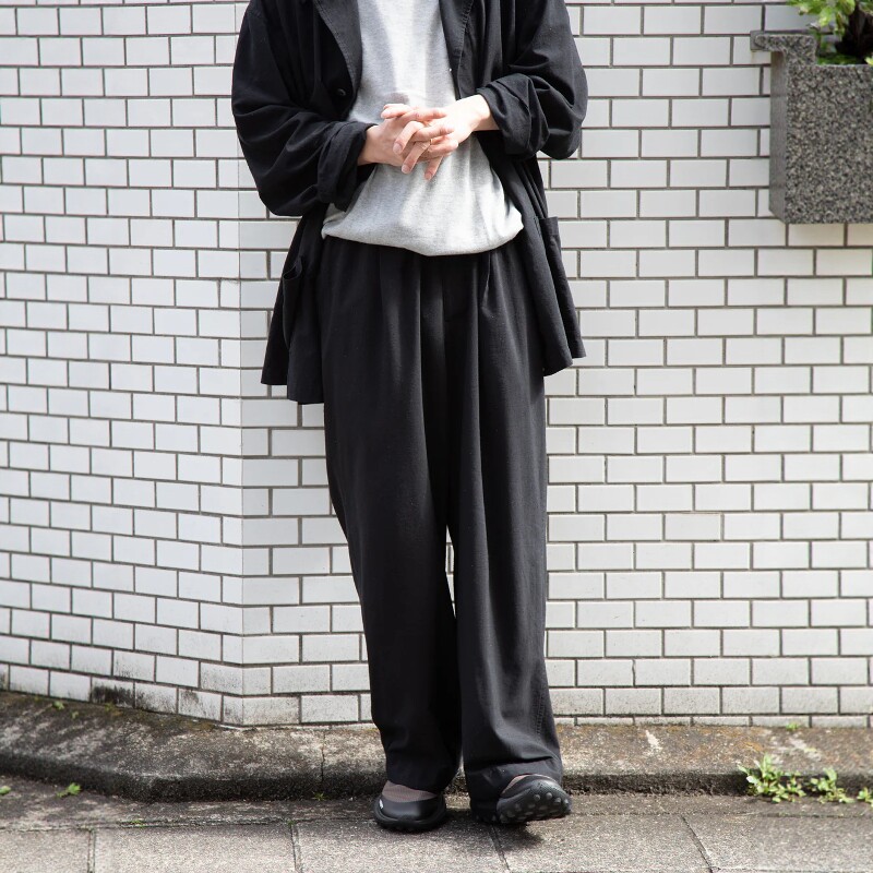 HERILL苏文棉丝混纺宽松工装裤